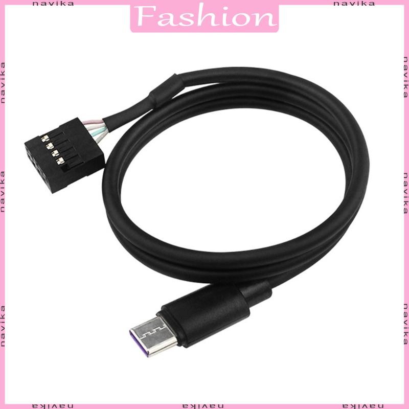 การเชื่อมต่อ NAV Secure 9Pin To Type C สายไฟสําหรับอุปกรณ์เสริมคอมพิวเตอร์