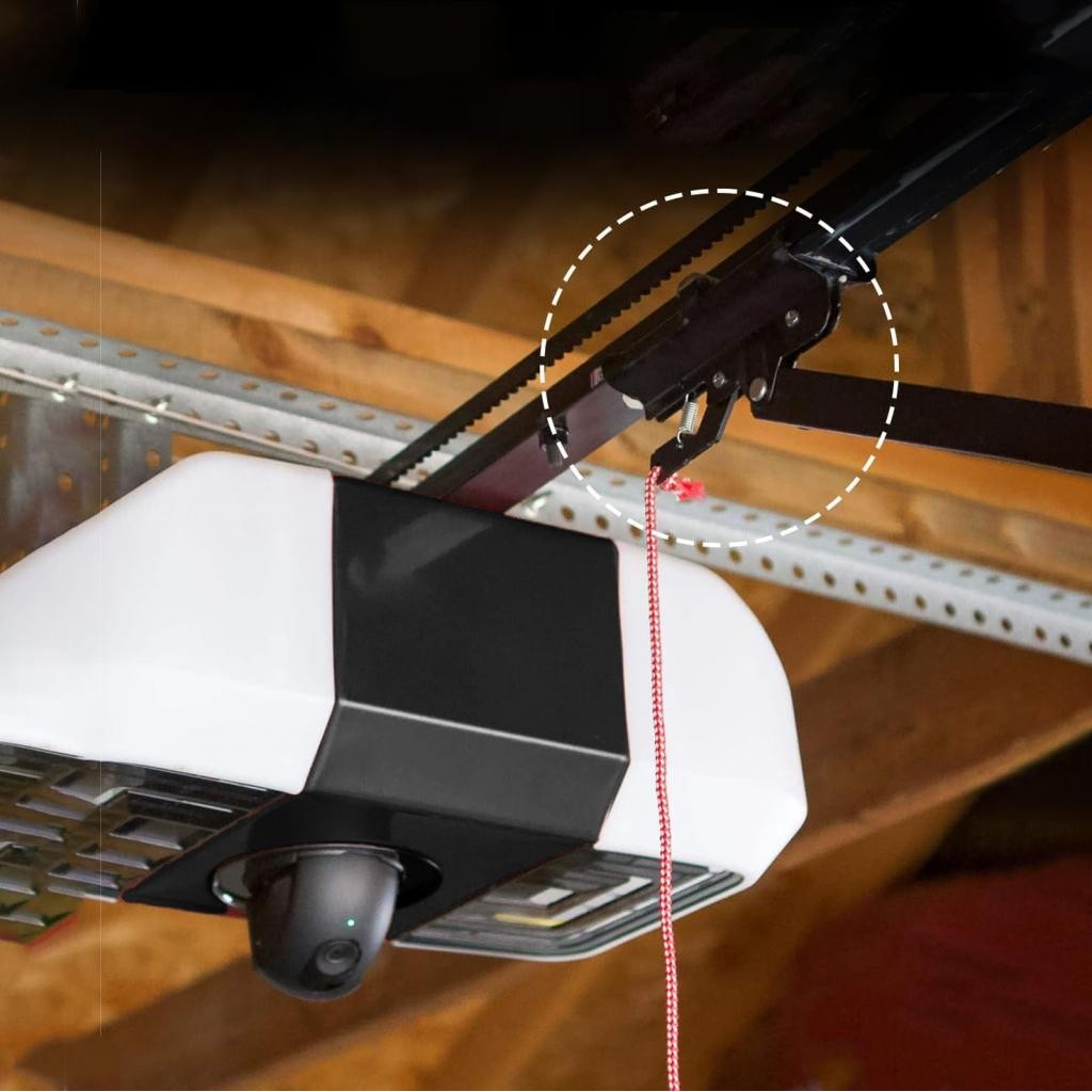 Snowind-th Garage Door Opener ชุดประกอบรถเข็นที่สมบูรณ์แบบพอดีสำหรับการยกเข็มขัดลิฟท์ขับรถ 41b3869-1