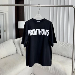 PREMIUM PROMTHONG Logo เสื้อยืดโอเวอร์ไซส์