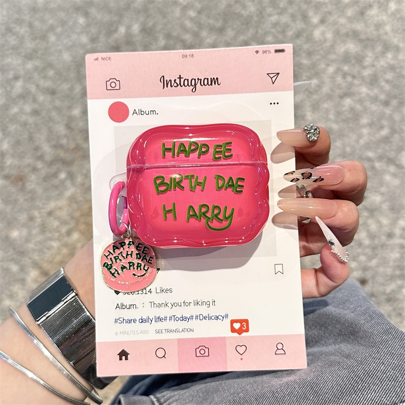 Hagrid เค้กสําหรับ Airpods 1/2 3 Pro2 pro3 Airpods4 ชุดหูฟังไร้สายบลูทูธป้องกันกรณี AirPods Pro i3 i4 pro3 หูฟังป้องกันกรณี