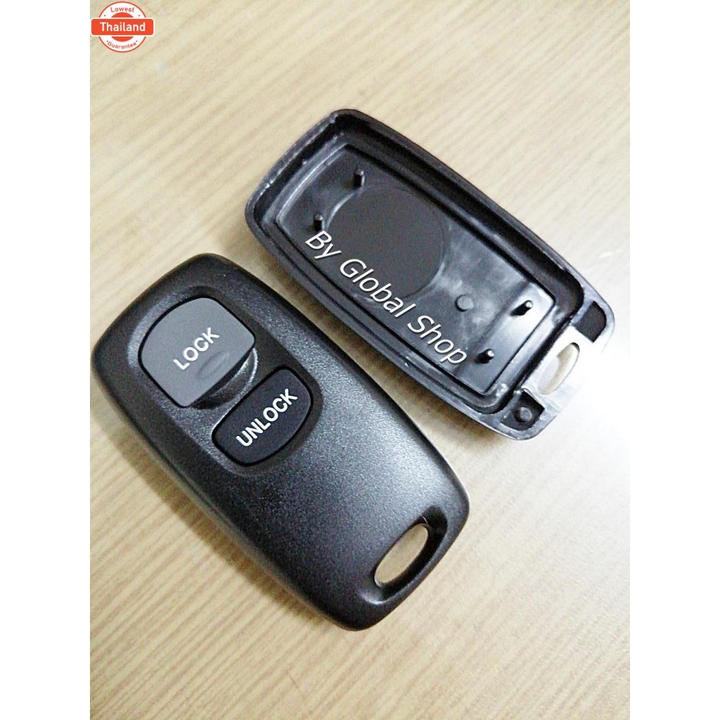 กรอกุญแจ Ford / Mazda 2 ปุ่ม