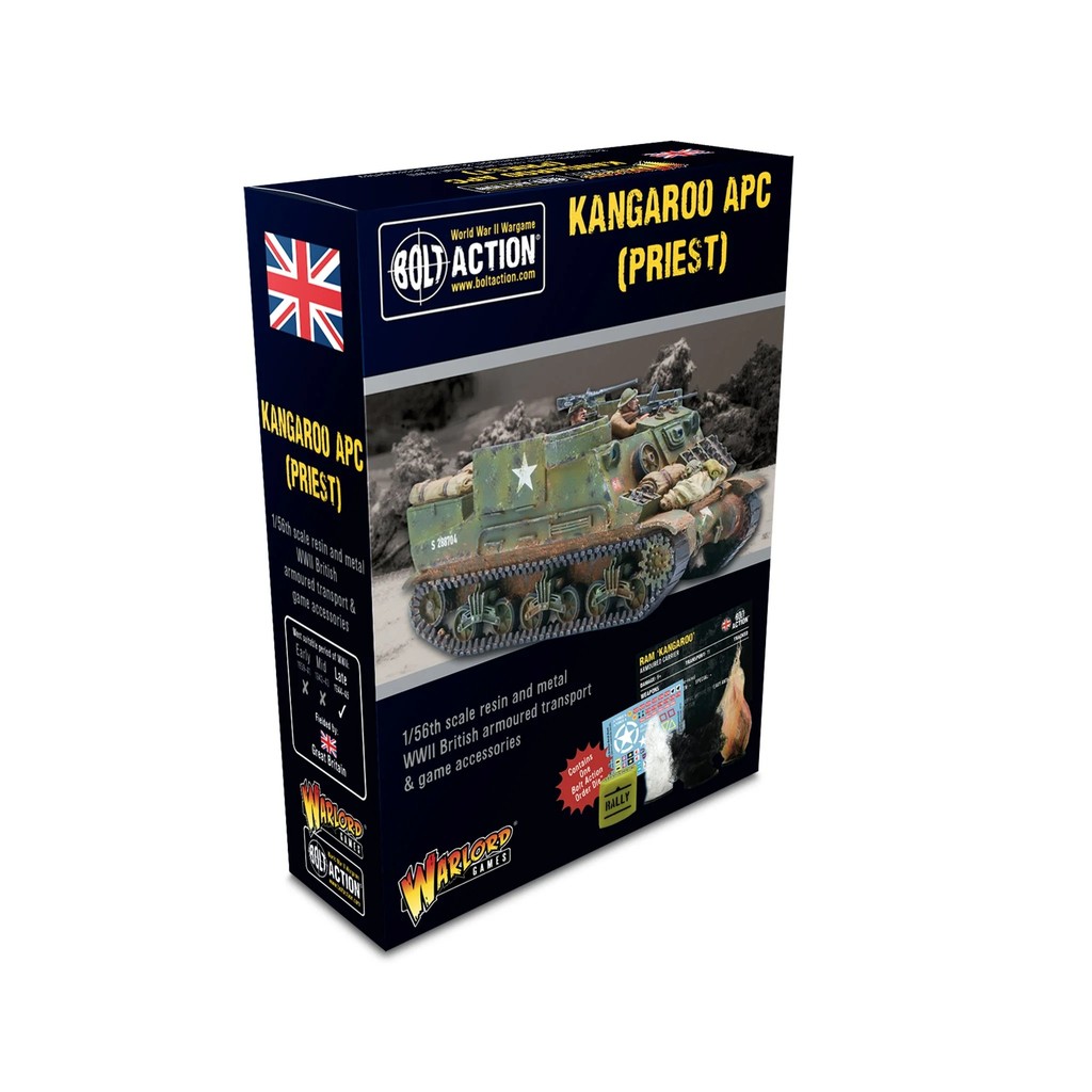(WARLORD GAMES) British Kangaroo APC (Priest) - OOS โมเดลยานเกราะเกมจำลองการรบ