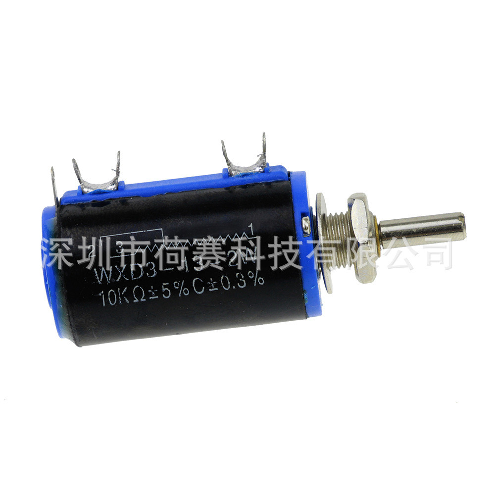 WXD3-13-2W 222 2K2 Precision Multi-Circle Coil Potentiometer เลื่อนหม้อแปลงไฟฟ้า 2.2K