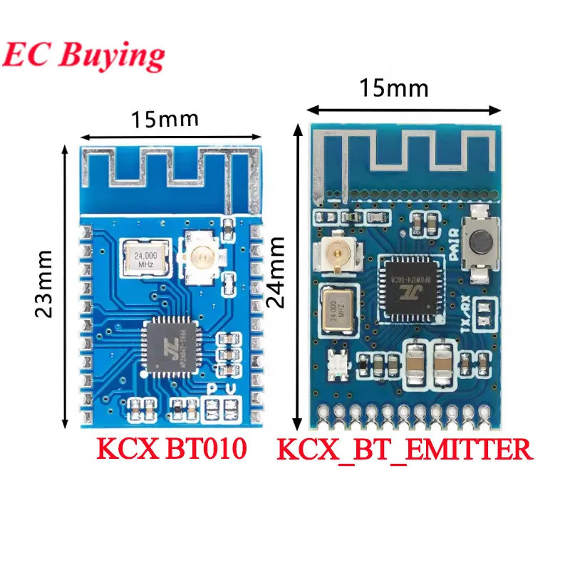 1 PC KCX_BT_EMITTER บลูทูธ- 4.1 โมดูลเสียงสเตอริโอ GFSK Transceiver เครื่องส่งสัญญาณลําโพงไร้สายหูฟัง KCX BT010
