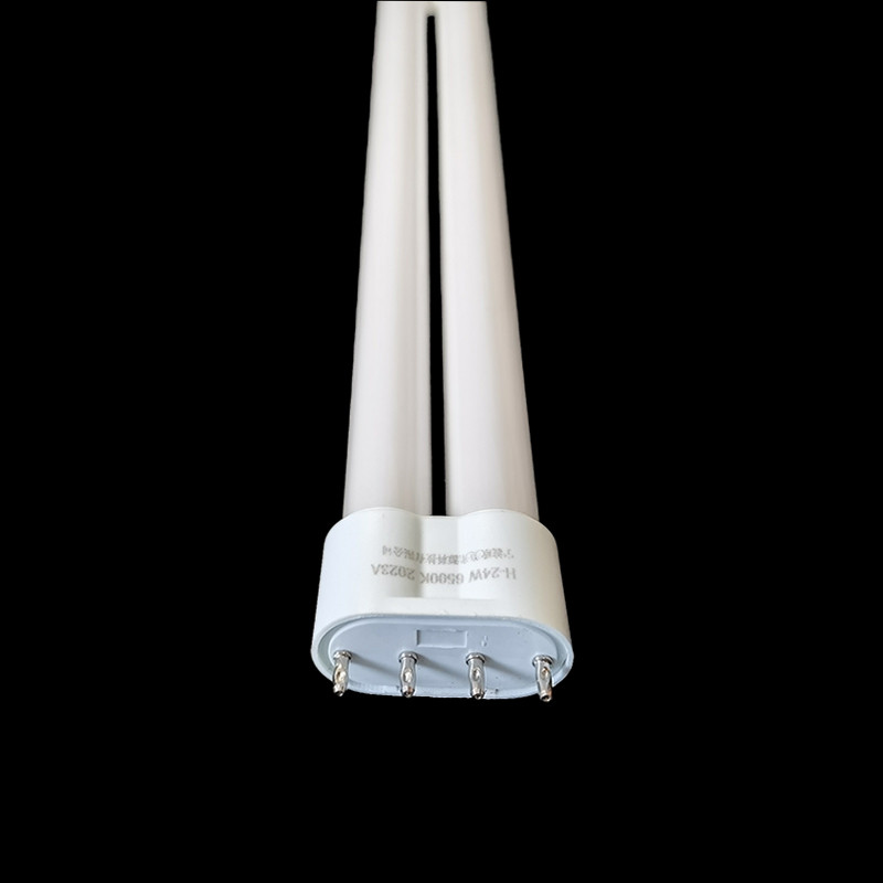 ยุโรปอเมริกันแหล่งกําเนิดแสง H-24W36W55W สี่เข็ม H หลอดแถบแสงประหยัดพลังงาน 2G11 สามฐานสีเพดานหลอดฟล