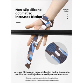 Deadlift support strap fitness non-slip hand protector sports weightlifting wear-resistant hand guard men's and women's equipment training gear wrist guard
