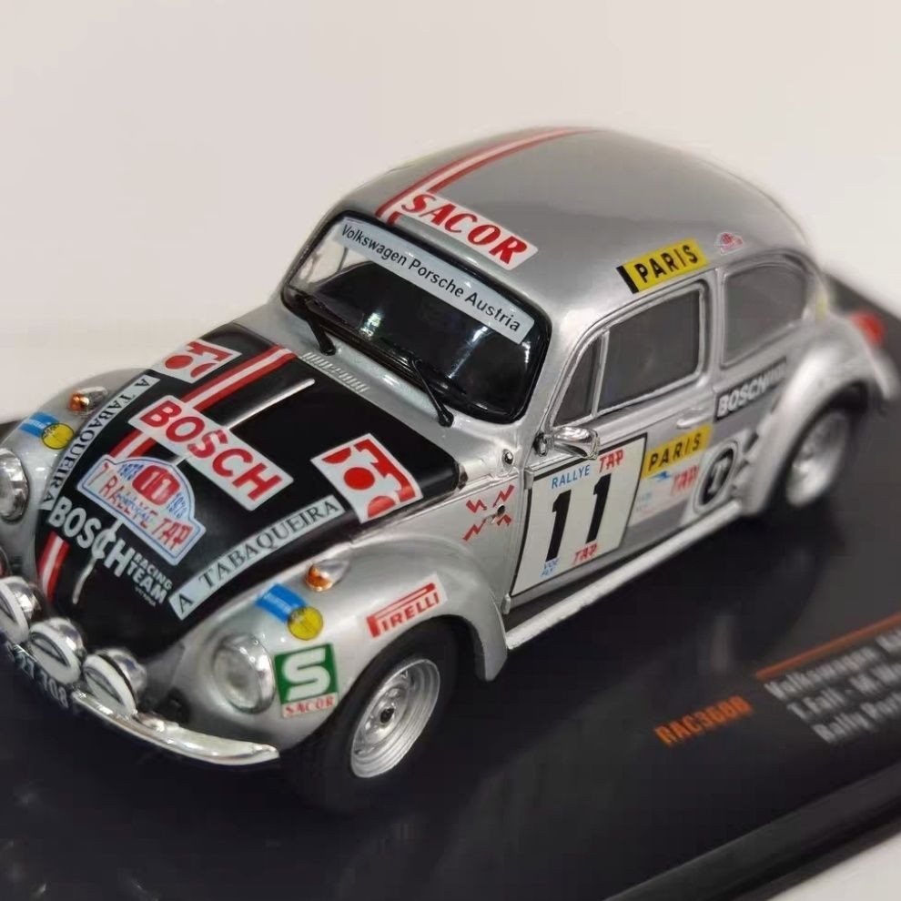 IXO 1/43 VW KAFER 1303 S #11 1973 Volkswagen Beetle Racing รุ่นโลหะผสม