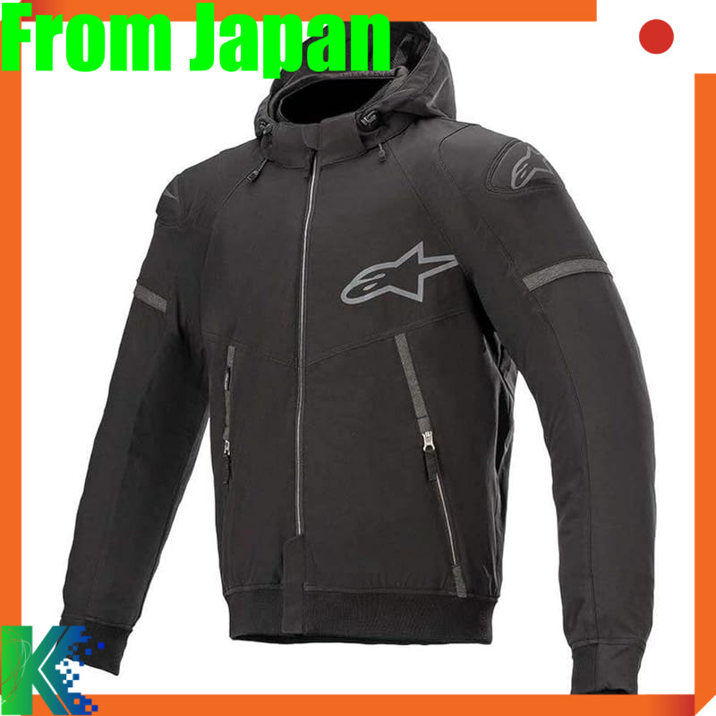 Alpinestars Sektor V2 Tech Hoodie Motorcycle Jacket - Black Bright Red (Size: M/S)