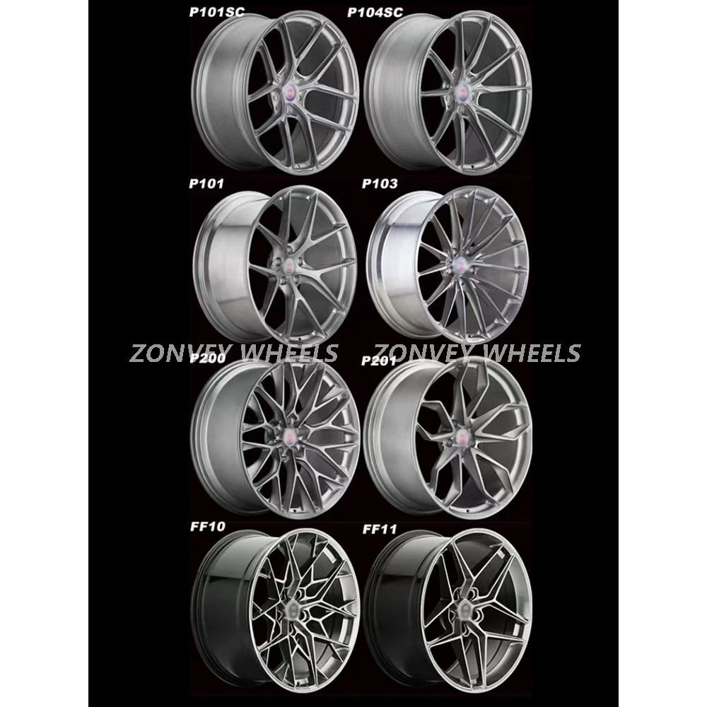 Zhongwei ปลอม HRE Hub P101/P200/P104SC/FF10 ปรับให้เข้ากับการปรับเปลี่ยน Mercedes-Benz Audi BMW Hong