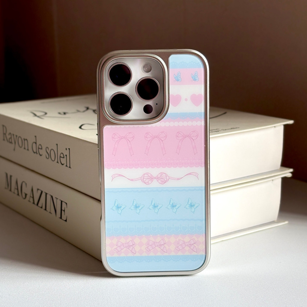 โบว์เคสโทรศัพท์ Drop-Resistant สําหรับ iPhone 16 Promax 15 Promax 11 12 13 14plus 15plus 16e 16plus 15pro ราคา ถูกที่สุด ดีลบีเคเค รูปภาพหลัก