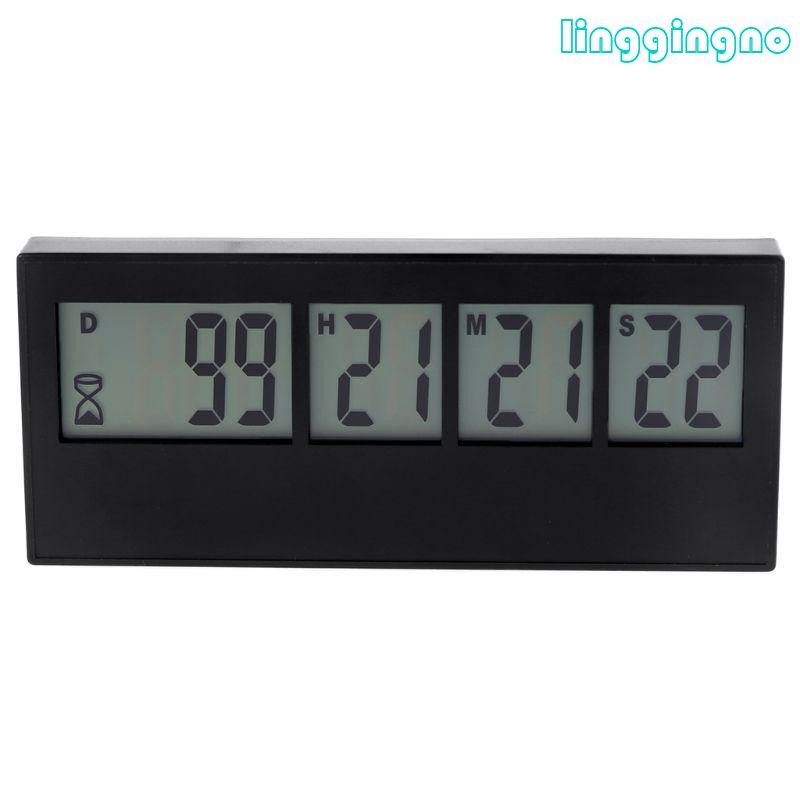 RR Digital Countdown Days Timer Big 999 Days นับลงนาฬิกาสําหรับวันหยุดเครื่องแต่งกาย