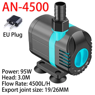 ปั๊มน้ำตู้ปลา ปั้มน้ำบ่อปลา 10W/15W/32W/80W/95W ไม่มีเสียงรบกวน<30dB ทำน้ำพุน้ำตกน้ำหมุนเวียน