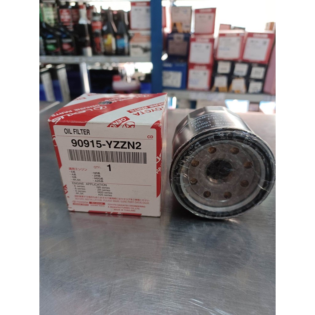 กรองน้ำมันเครื่องแท้ โตโยต้า16V วีออส อัลตีส90915 YZZN2