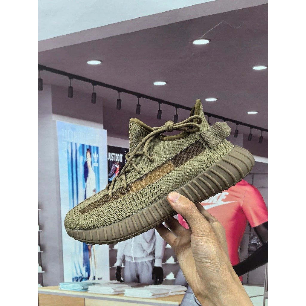 118 จัดส่งฟรี Yeezy 350 Coconut 350 Earth Code Number 36-44
