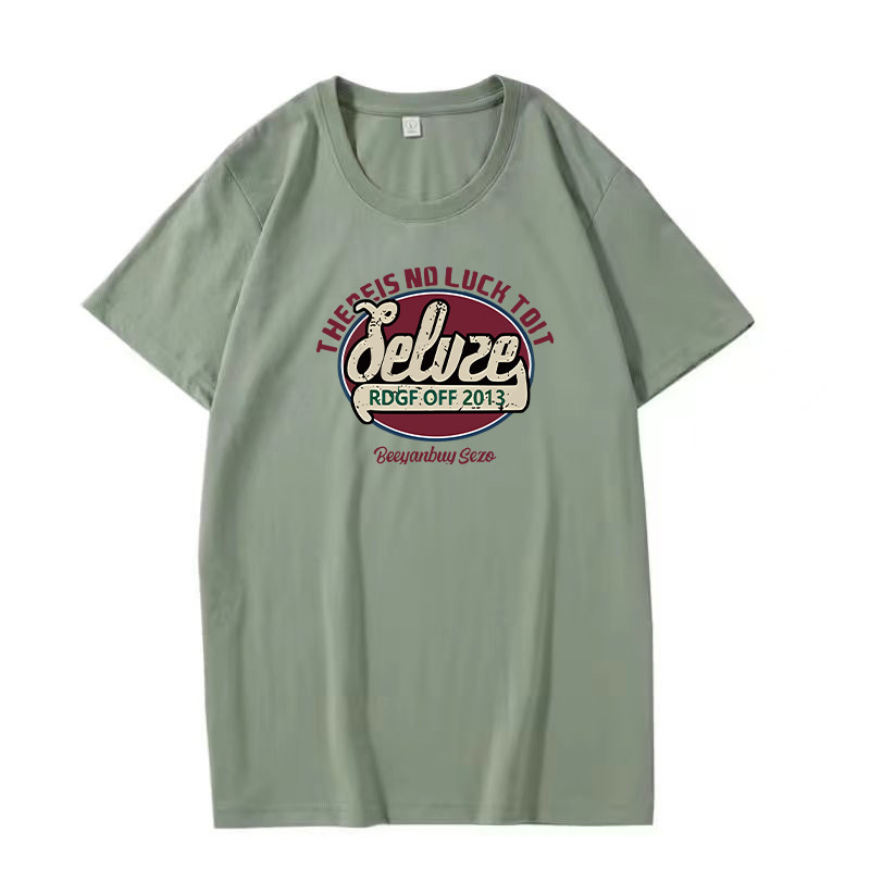 สไตล์ใหม่ NEWnew23 หลวมสไตล์ฮ่องกงนักเรียน Top 2025 Street Wear All-Match แขนสั้น 2025ins ผู้ชายฤดูร