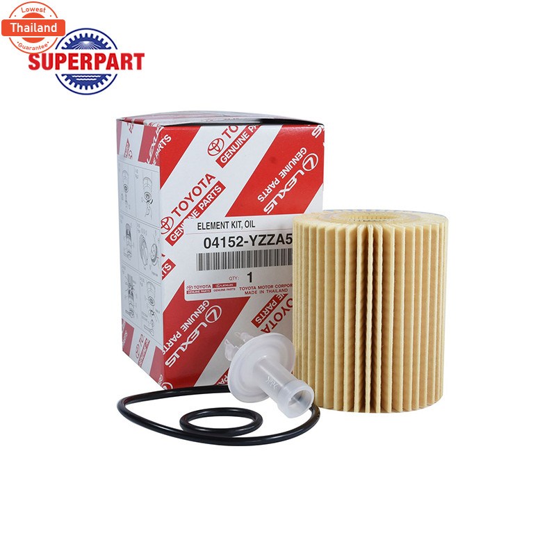 กรองเครื่อง PRADO KDJ150 แท้ห้างTY กระดาษYZZA5 04152-YZZA5 priceต่อ 1 ชิ้น