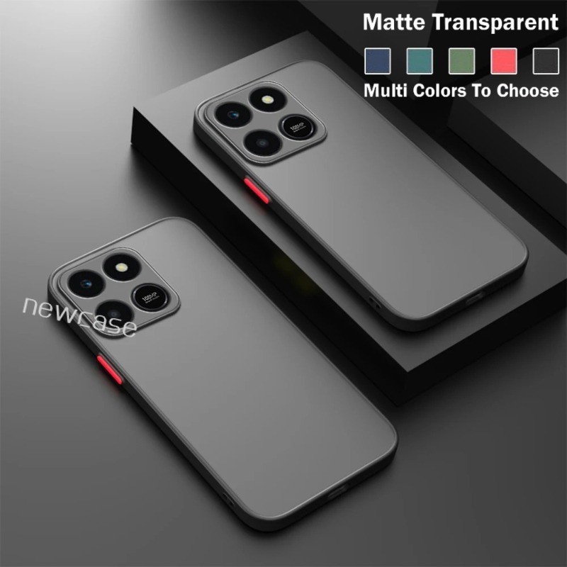 เคสโทรศัพท์สําหรับ Honor X7D 5G 4G 2025 X7 D HonorX7D กรณีกันชนกันกระแทกกล้องโปร่งแสงปกป้อง Matte Ha