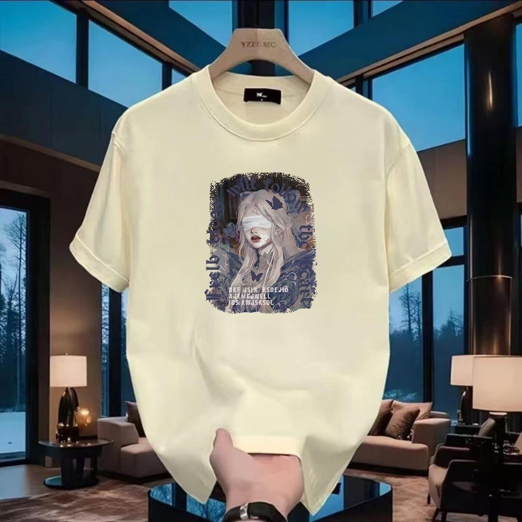 เสื้อยืดเเฟชั่นใหม่ ทันสมัย ลายสินค้าขายดี  ใส่ได้ทุกเพศทุกวัย เนื้อผ้าดีมีคุณภาพ  BP001-T0088