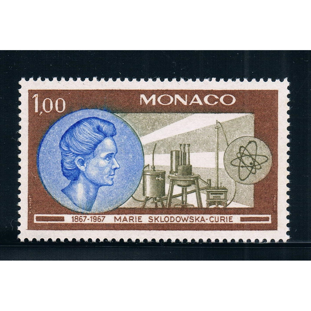 MN0072 Monaco 1967 นาง Currys Birthday Century แกะสลัก Edition 1 ยี่ห้อใหม่แสตมป์ต่างประเทศ 0817