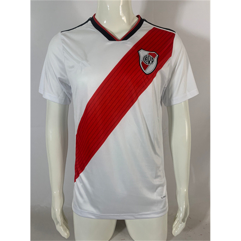 Retro version 2018 19 River Plate Jersey home เสื้อฟุตบอลกีฬาผู้ชาย S-XXL