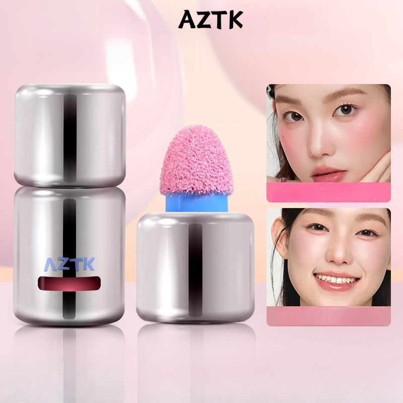 Aztk Liquid Blush Enhances Radiance Appearance Complexion Shrinks Color High Gloss Beautiful Grooming Blush Cream