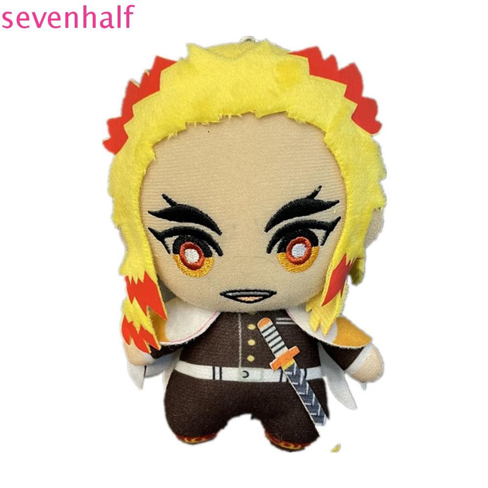 SEVENHALF ตุ๊กตาของเล่น Nezuko Giyuu ของขวัญ 15 ซม. Zenitsu Inosuke ตุ๊กตาเครื่องประดับ