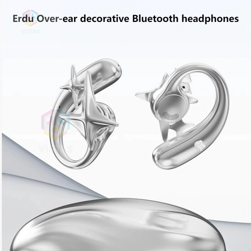 Vistas Erdu หูฟังแขวนหูบลูทูธแม่เหล็กเปลี่ยนเครื่องประดับตกแต่งประณีตสาวหู Buds True WHT99 GRBS