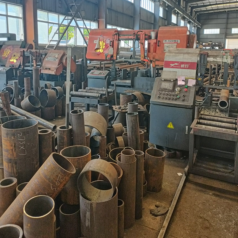 ท่อเหล็กไร้รอยต่อรอบเหล็กความแม่นยําท่อผนังหนาผนังบาง20#45号碳钢Q345B铁管空心圆管零切