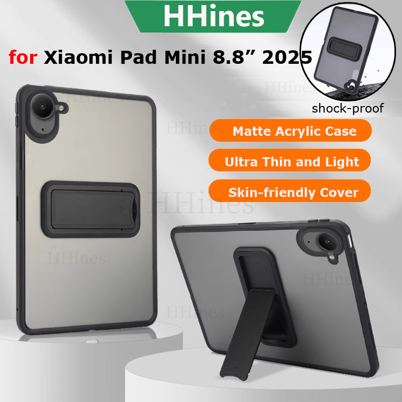 HHines สําหรับ Xiaomi Pad Mini 8.8 นิ้ว 2025 สําหรับ Redmi K Pad 2025 8.8 "Mi Pad SE 8.7" 2024 แท็บเล็ตผิว PC Hard Matte อะคริลิค Hard กันกระแทกปลอกฝาครอบ