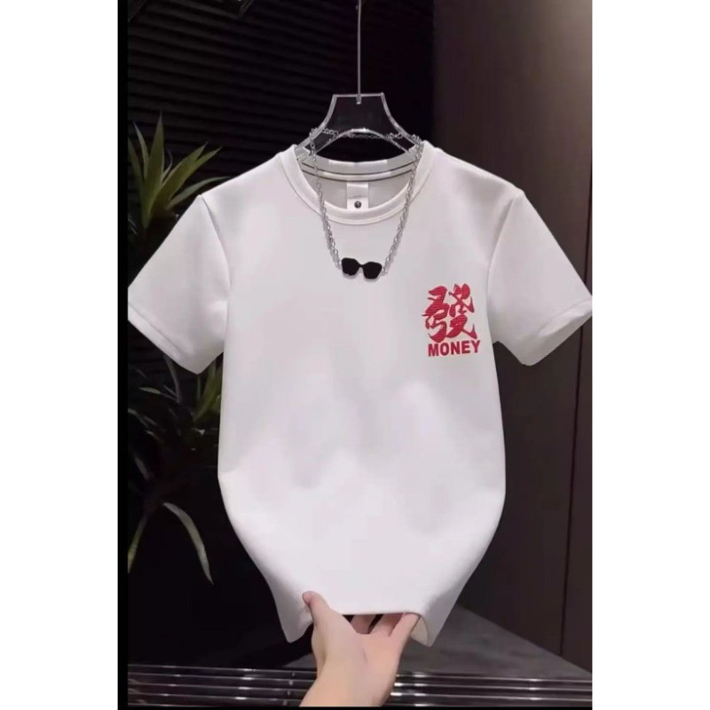 2025 NEW 2025P17 (Pure Cotton 230g) D2689 Black/White/M-5XL new23 4IBA