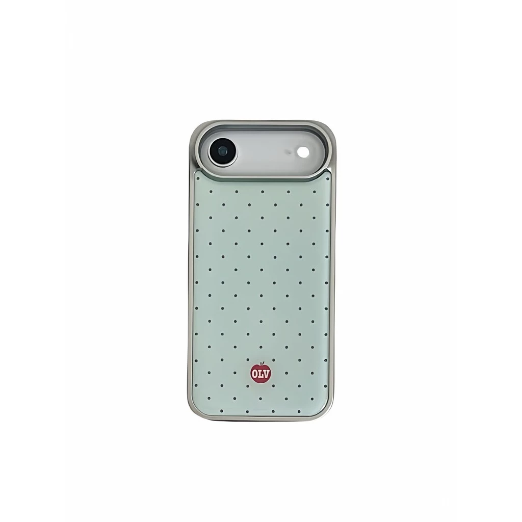 Ins สไตล์เกาหลี Niche Polka Dot เหมาะสําหรับ iPhone15promax Apple 16pro เคสโทรศัพท์อีพ็อกซี่ 13 กันกระแทก 1412 รวมทุกอย่าง 17promax หญิง 17pro ขอบเงินไฟฟ้า 15pro ง่ายอินเทรนด์ thumbnail 5