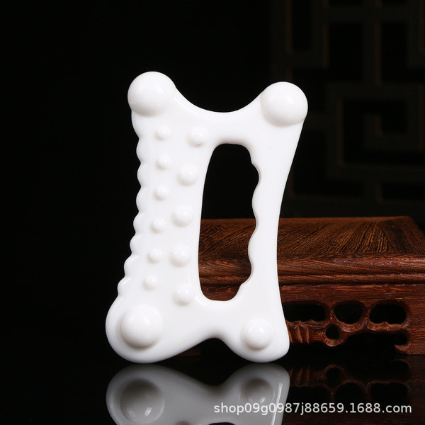 fuli กัวซา กัวซา กัวซาหิน ไม้เอ็นใบหน้ามีดโกนใบหน้าบําบัดอุปกรณ์กระชับเปิดหลังลูกวัวทั้งร่างกายมีดโก