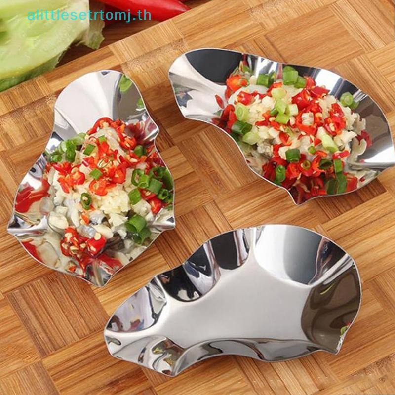 Alittlese Oyster ShellsStainless Steel Oyster Shells Reusable ขนาดใหญ่ Oyster กระทะย่างโลหะ Oyster B