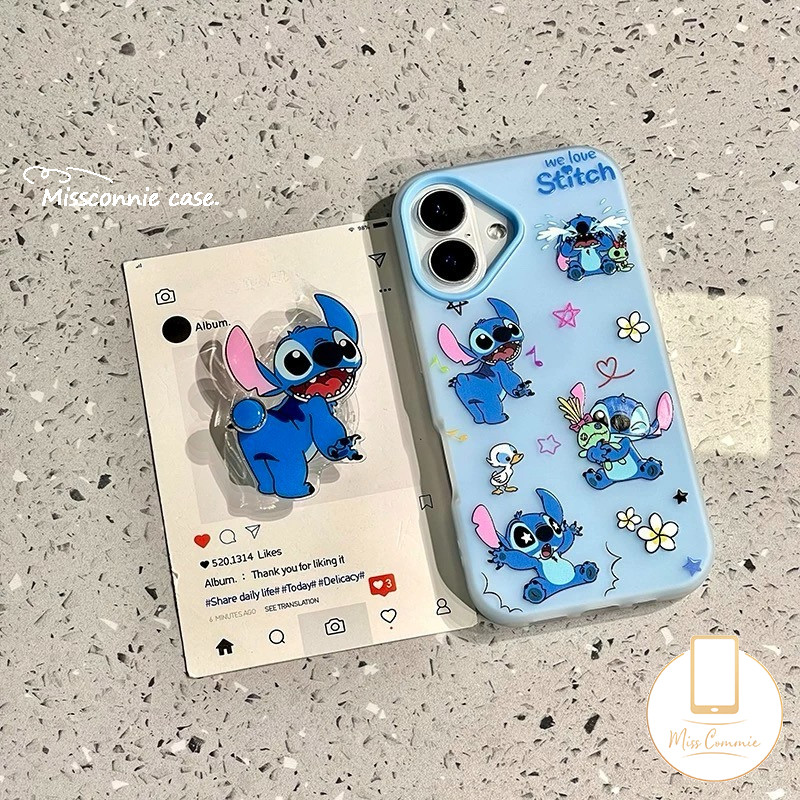 สําหรับRedmi 14C 13C 10C 15C 9A 13X 9C NFC 12C 10Aหมายเหตุ13 14 12หมายเหตุ11 10 9 9s Pro Max A5 13 12 Poco M6 X6 Pro C75 C71 การ์ตูนStarดอกไม้Love Heart Duck Bracket เคส