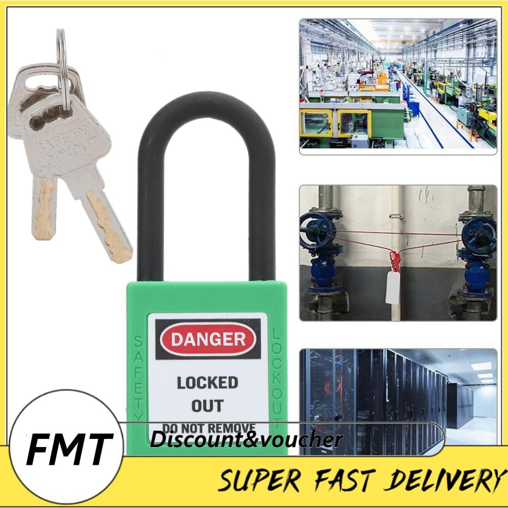 FreeMarket กุญแจเซฟตี้ อุปกรณ์ล็อกเอาท์ lockout tagout กุญแจนิรภัย padlock แม่กุญแจ LOTO