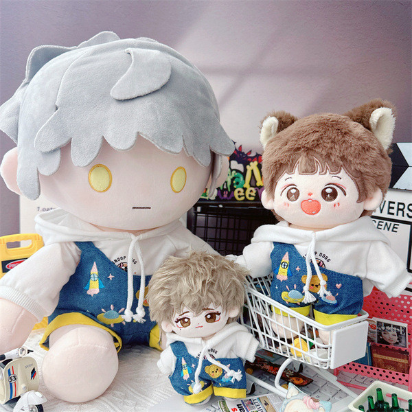 หมวกตุ๊กตา หมวกตุ๊กตา 10cm เสื้อผ้าเด็ก 10cm15cm20cm40cm ตุ๊กตาผ้าฝ้าย Ichiban รางวัลเด็กเสื้อสเวตเต