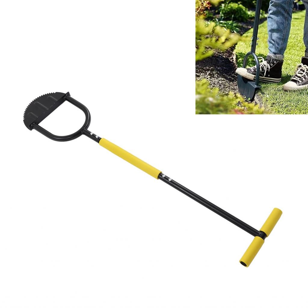 meily_fun.th matybobe cordless edger edger edger พร้อมกับ t grip half moon เห็นฟันสำหรับการจัดสวน 37