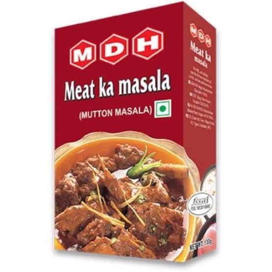 MDH Meat Masala 100g  เอ็มดีเอช ผงเครื่องเทศมาซาลาเนื้อ 100g.