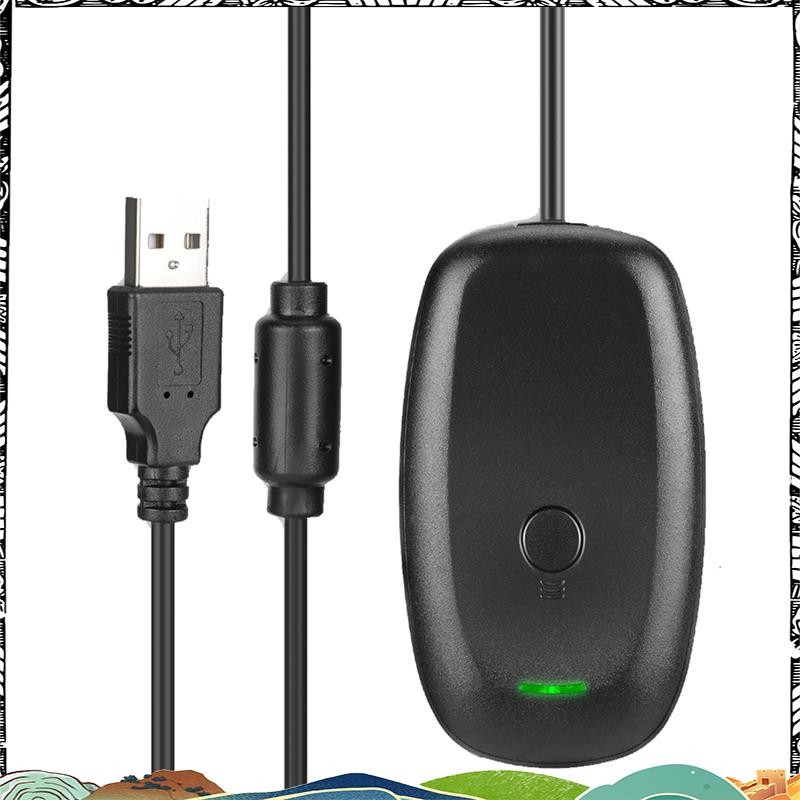 Super สําหรับ 360 Wireless Gamepad PC Adapter ตัวรับสัญญาณ USB รองรับ Win7/8/10 ระบบสําหรับ Xbox360 Controller Console