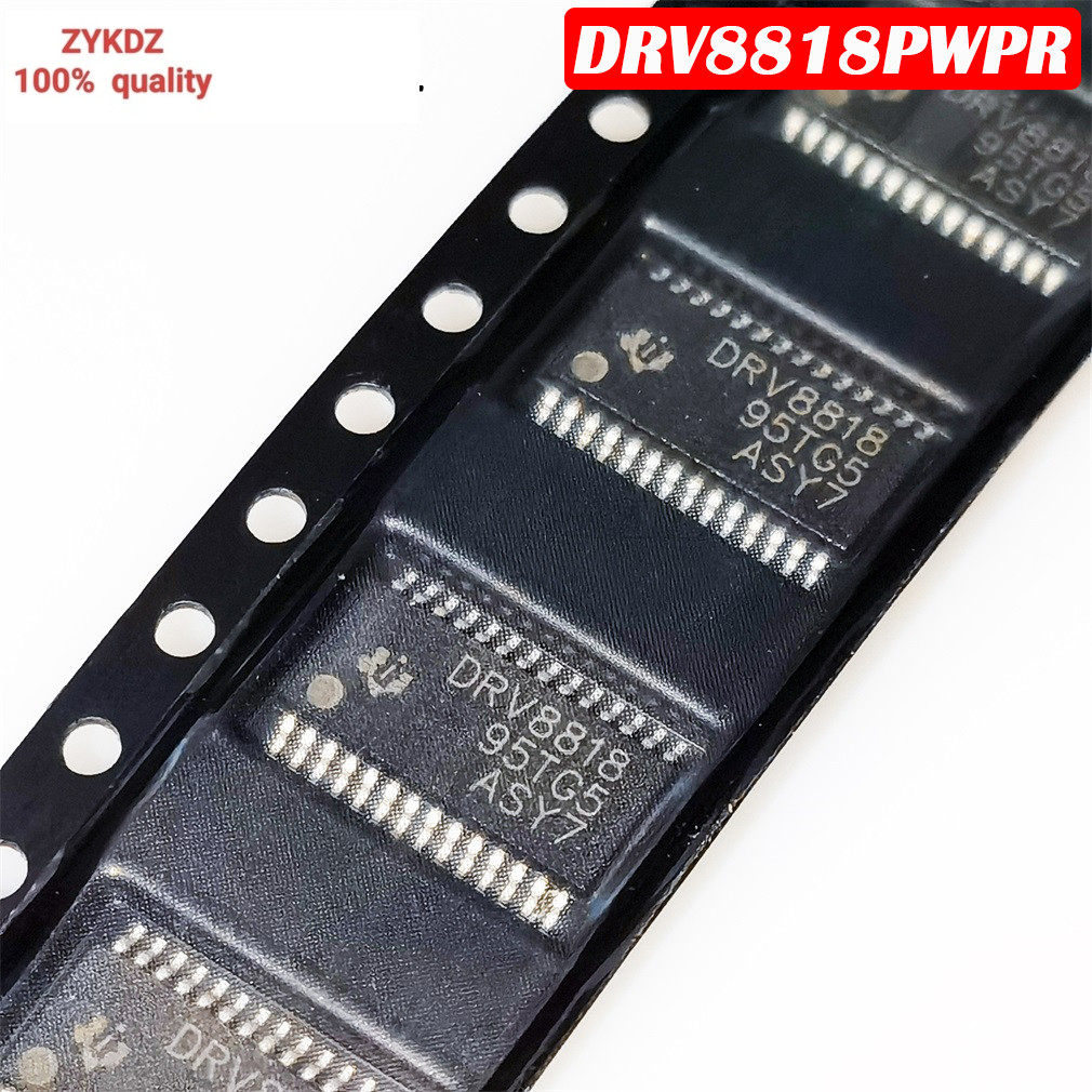 5PCS ใหม่ SMD DRV8818PWPR DRV8818 HTSSOP-28 ชิปเครื่องขยายเสียง