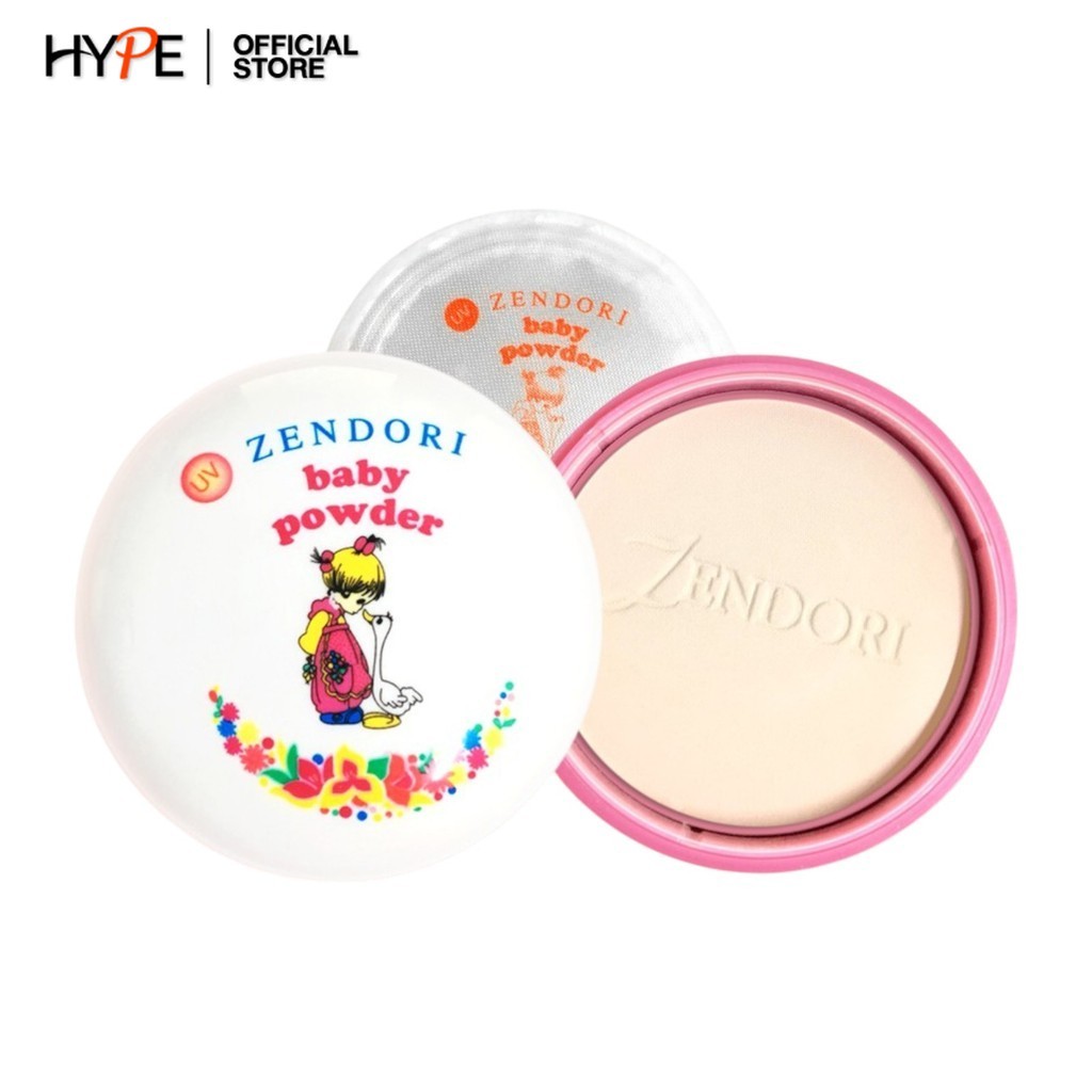 Zendori UV Protect Baby Powder เซนโดริ ยูวี โปรเทค เบบี้ พาวเดอร์ แป้ง สำหรับผิวแพ้ง่าย
