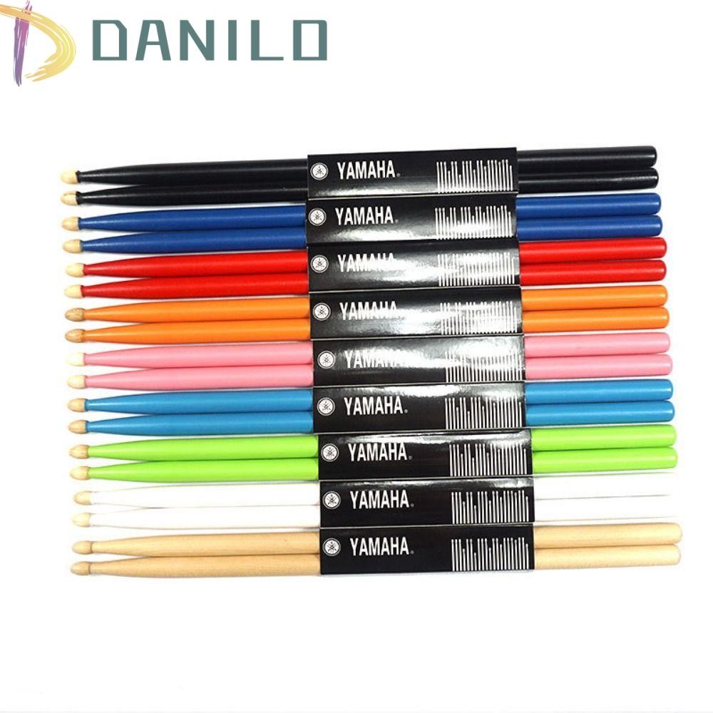 DANILO1 Drum Sticks, ไม้กลองหัวหยดน้ํา, ชิ้นส่วนเครื่องดนตรีที่มีสีสัน 5A/7A Classic 5A/7A Drum Stic