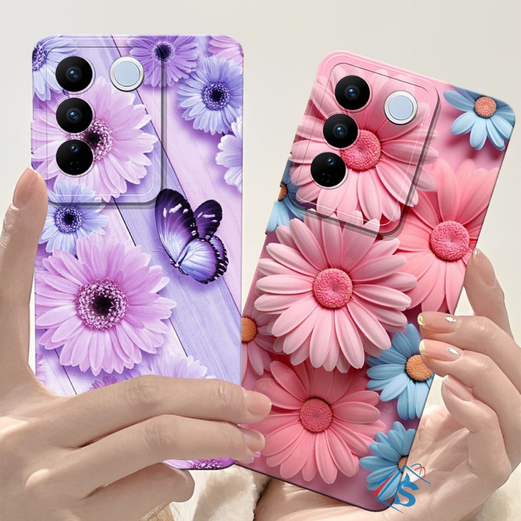 HP [SHARK CASE] Softcase Vivo V27E V27 V25 V25 PRO V25E V21 V21E V23E V23 5G Y75 5G T1 5G V15 PRO Be