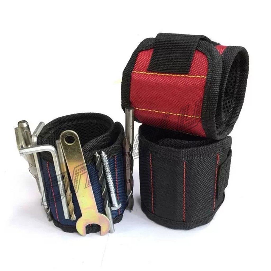 OnePlus สายรัดข้อมือแม่เหล็กแรงสูง กระเป๋าแม่เหล็กเก็บอุปกรณ์ช่าง Wrist Strap - รูปที่ 4