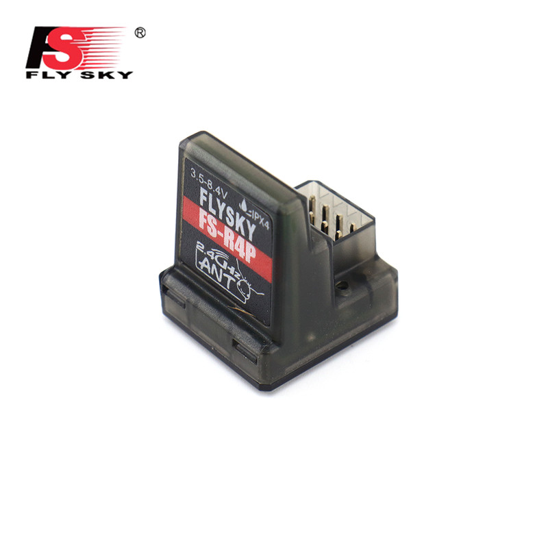 FLYSKY FLYSKY FS R4P ตัวรับสี่ช่องไร้สาย G7P G4P ST8 ใช้ข้อตกลง ANT