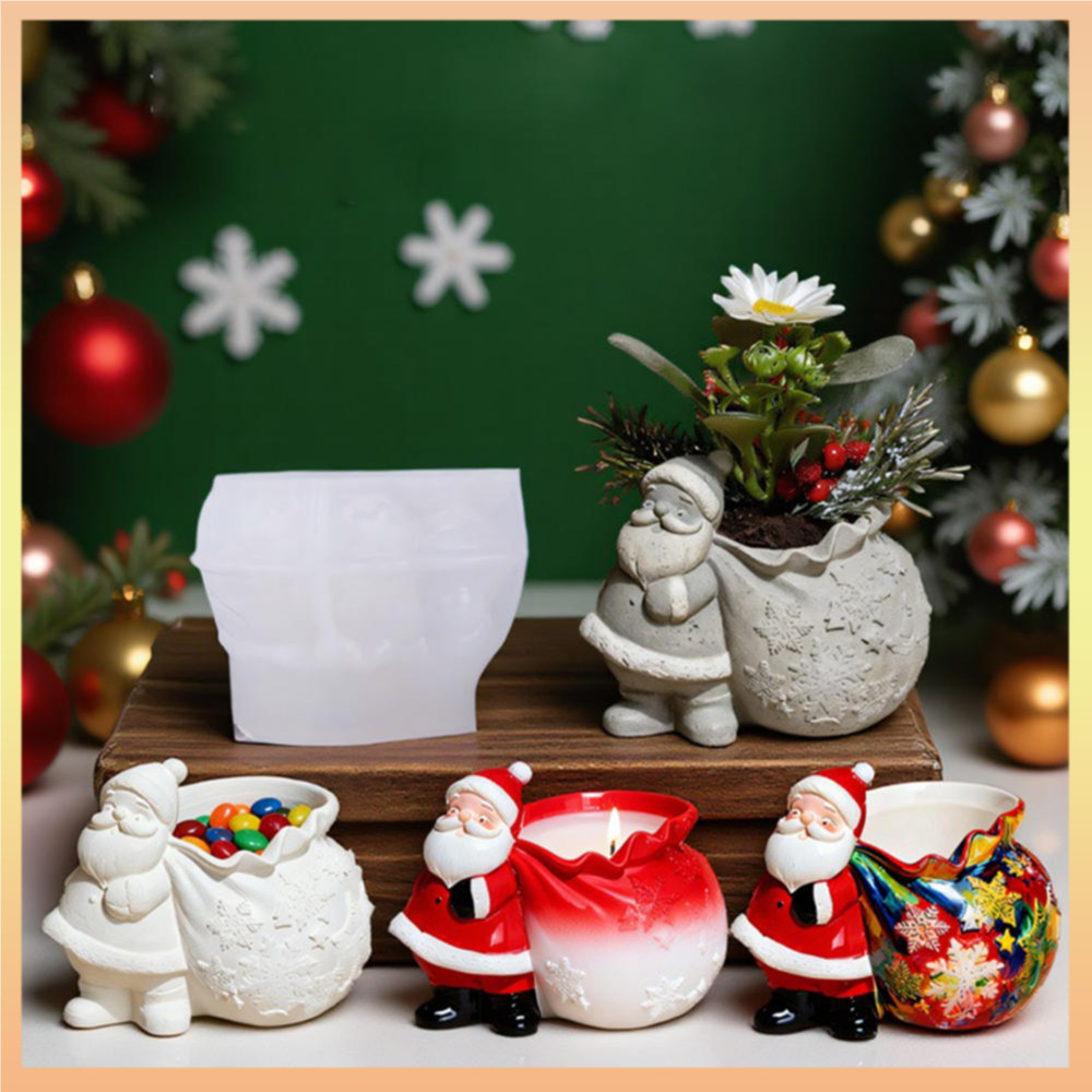 ปลอดสารพิษยิปซั่มถ้วยแม่พิมพ์ทนอุณหภูมิสูง ทําเอง เซรามิคแม่พิมพ์ธีมคริสต์มาสสร้างสรรค์สําหรับของขวัญสร้างสรรค์เครื่องประดับบ้านเซรามิกทํางา