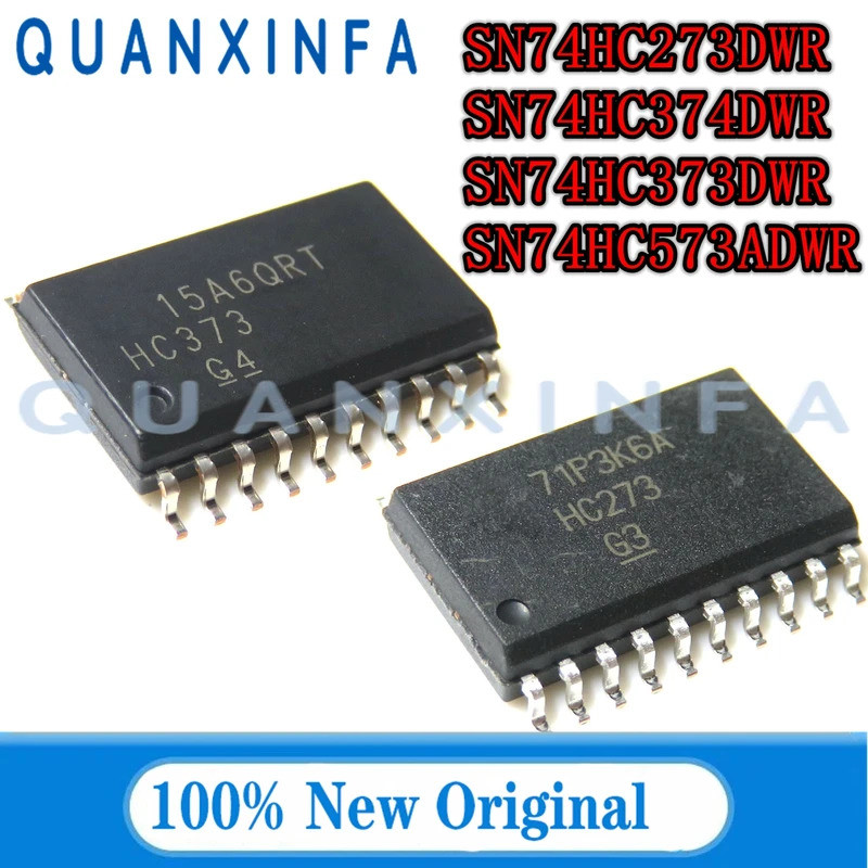 5PCS SN74HC273DWR SN74HC374DWR SN74HC373DWR SN74HC573ADWR SOP HC273 HC374 HC373 HC573A 74HC273D 74HC