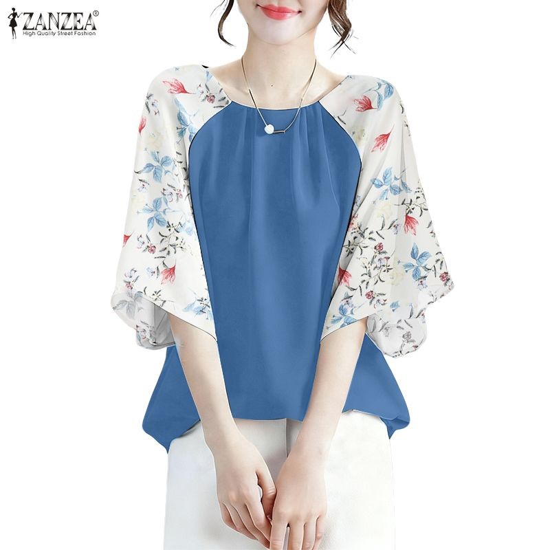 ซานเซียสำหรับผู้หญิง สไตล์เกาหลี ไหล่และแขนออกแบบสวยงาม มีการเย็บปะติดปะต่ออย่างประณีต