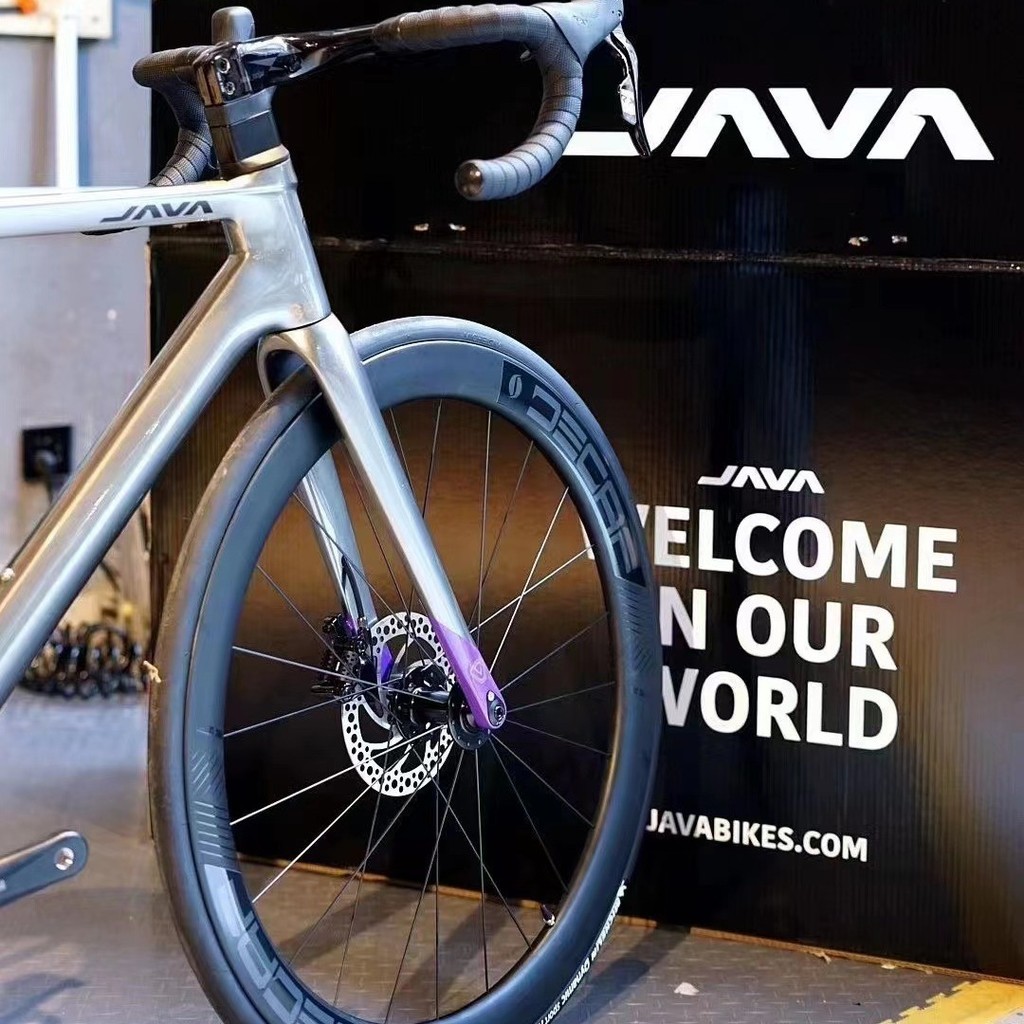 Java Vesuvio 105 Oil Disc Carbon Fiber Road Bike 24 สปีด