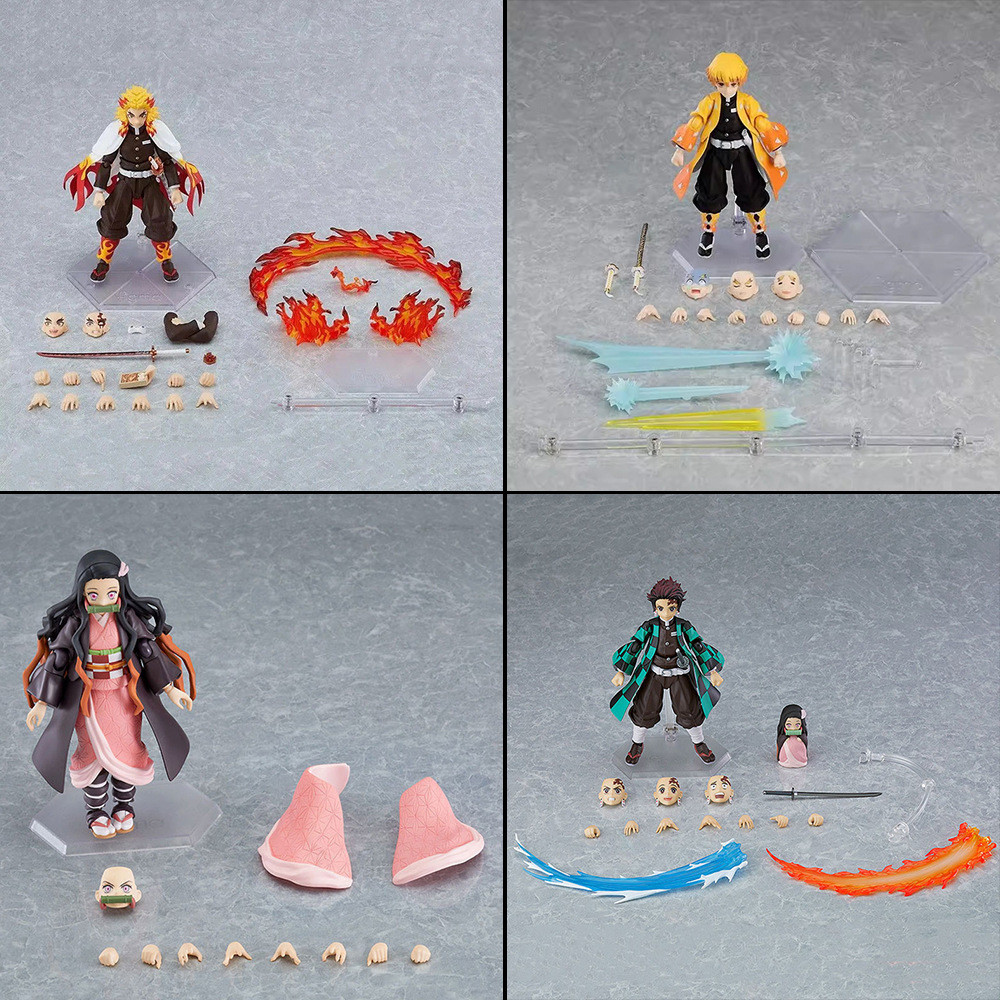 Figma Movable Demon Slayer 522 Clay 508 Demon Nezuko 498 Tanjiro รูปรุ่น